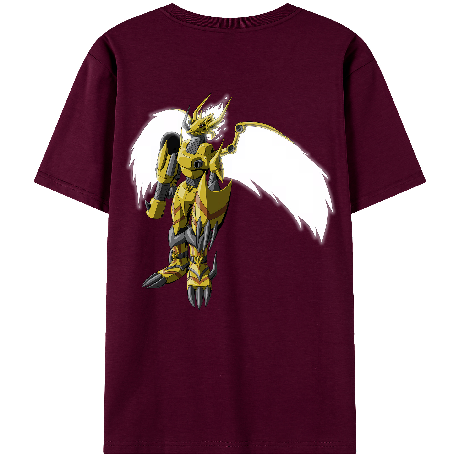 （画像用） Digimon デジタルモンスター/デジモン レディース半袖Tシャツ(バックプリント)